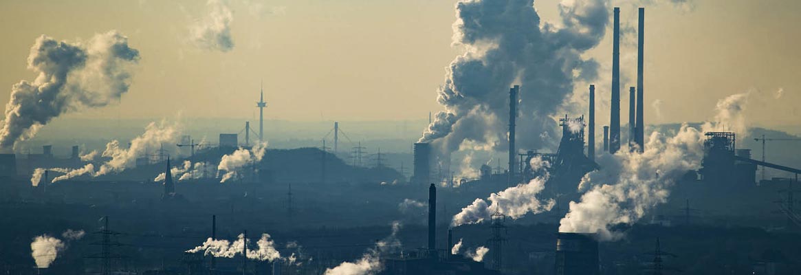 Industry article. Industrial Environmental pollution. Impact on the environment. Pollution Textile. Industry environment.